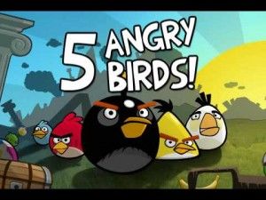 El popular juego Angry Birds