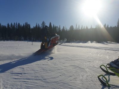 cantidad de nieve en Ruka a primeros de mayo