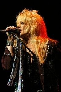 El cantante Michael Monroe