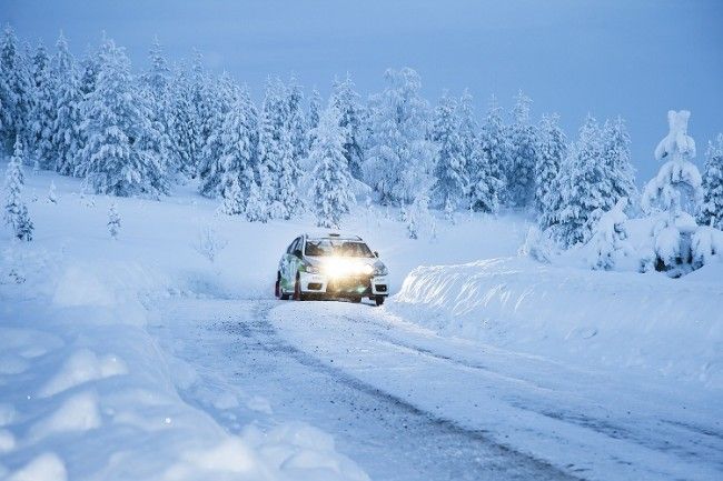 Acción y adrenalina en el Arctic Lapland Rally 