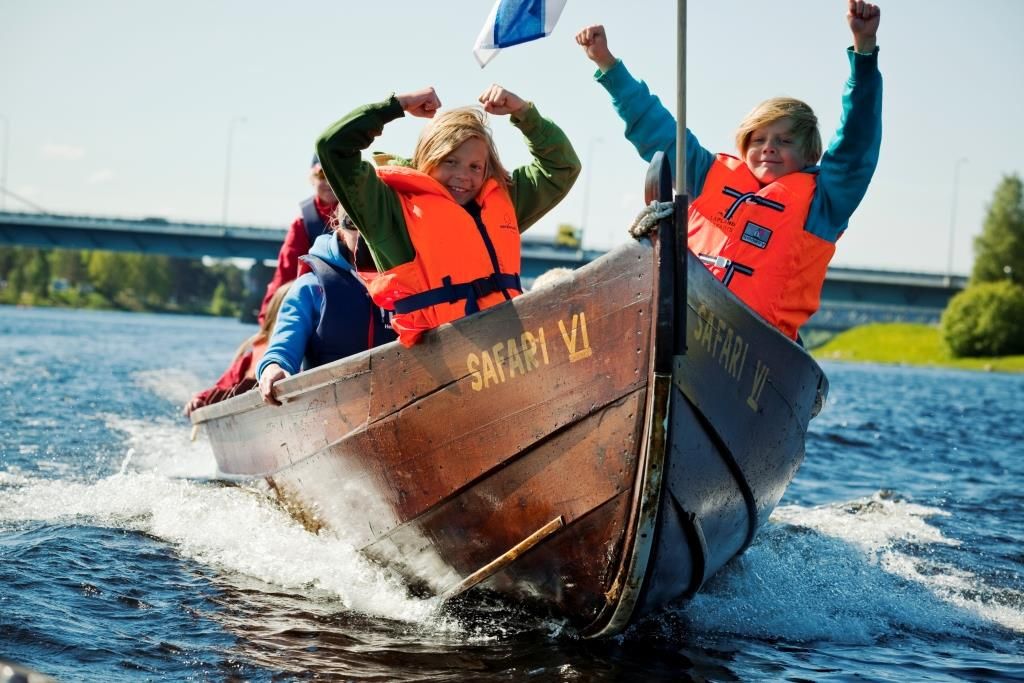 activivades veraniegas en Rovaniemi, cruceros fluviales