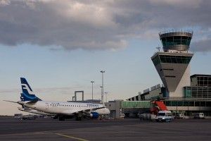 Un espacio para trabajar en el aeropuerto de Helsinki