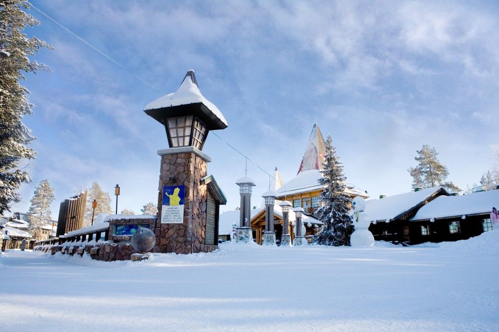 Aldea de Papá Noel en Rovaniemi