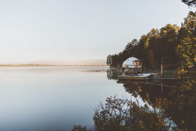 Amanecer en Ylläs 