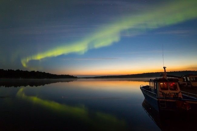 Aurora Boreal en octubre