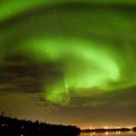 auora boreal rovaniemi laponia finlandia