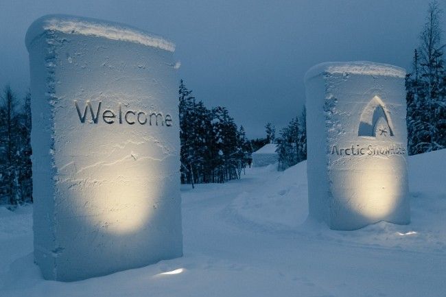 Bienvenidos al hotel de hielo 