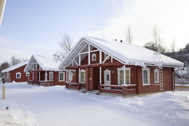 Cabañas apartamentos clase Superior en el hotel Ounasvaara Chalets 