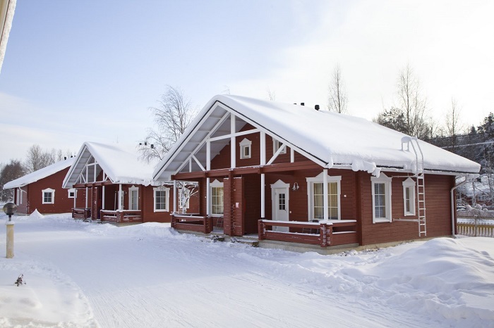 Cabañas apartamentos clase Superior en el hotel Ounasvaara Chalets