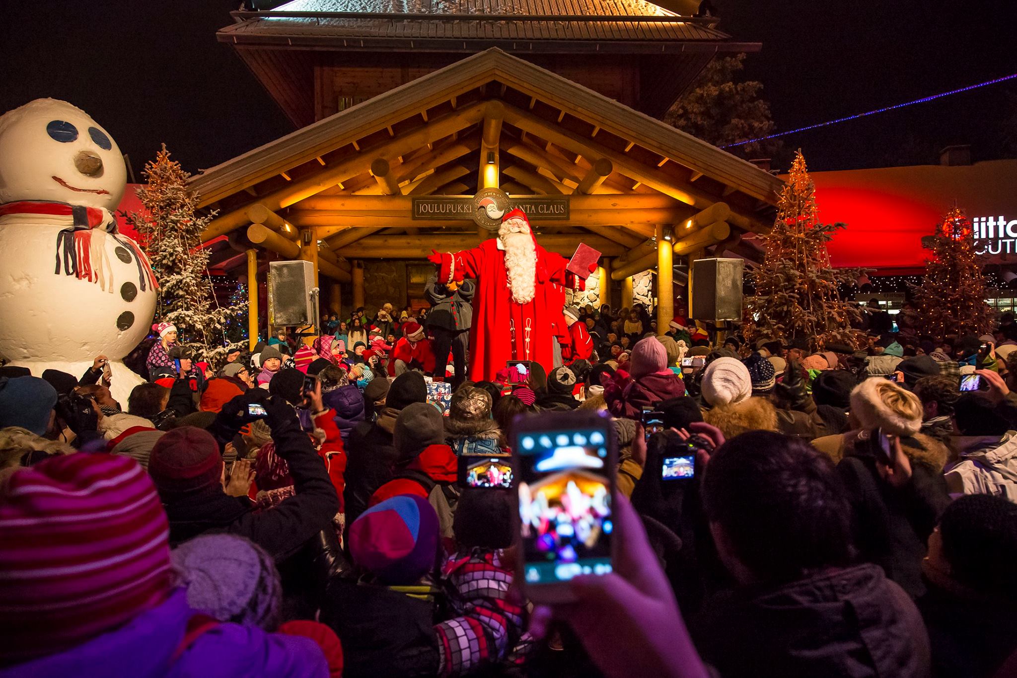 Inauguración de la Navidad en Rovaniemi