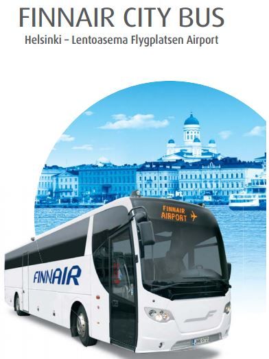 Conexiones de autobús entre el aeropuerto y Helsinki