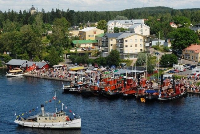 Desde Puumala empiezan muchos de los cruceros por el lago Saimaa 