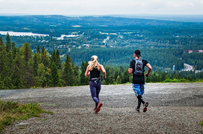 Durante una de las pruebas de "Lost in Kainuu"