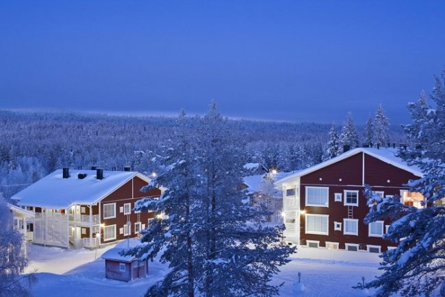 Edificios de apartamentos del hotel Äkäshotelli en Äkäslompolo 