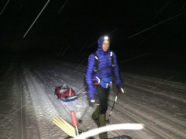 El inglés Julian Hall, vencedor de la Rovaniemi300, a pocos kilómetros de la meta 