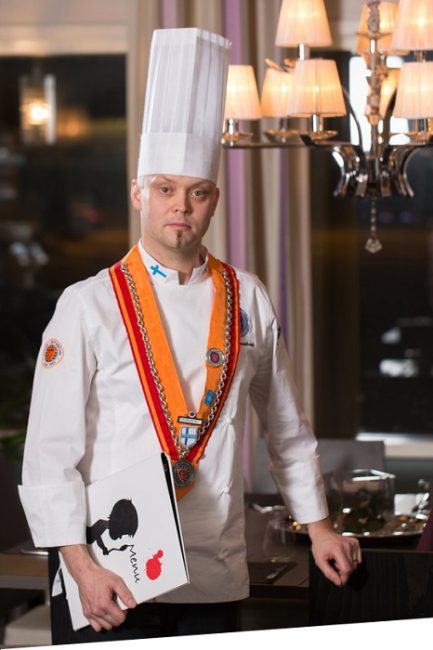 El reconocido Chef finlandés Jari Ruonakoski 