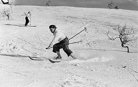 Esquí alpino en 1938