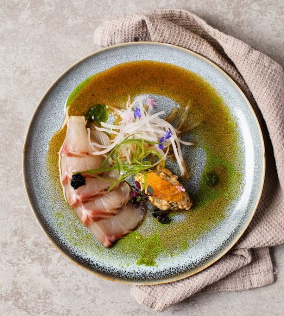 Este plato a base de pescado blanco gano el primer premio en "El Menu de Turku 2019" 