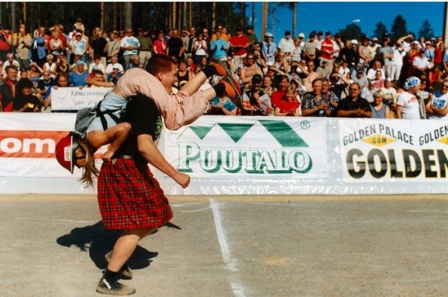 Gente de muchos países participa en esta competición 