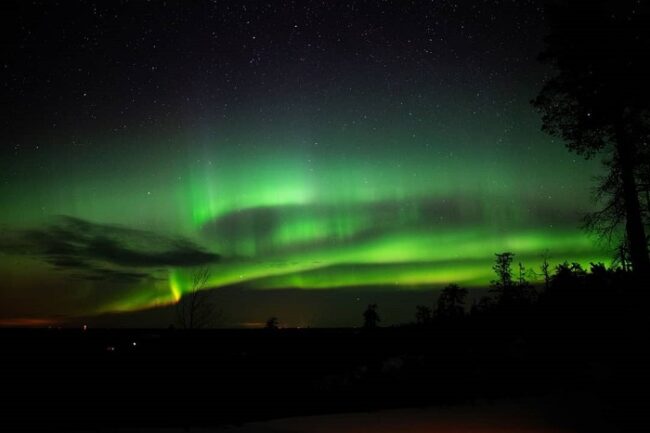 La-Aurora-Boreal-desde-el-hotel-Arctic-Giant_fotoArcticGiant-Jättiläisenmaa