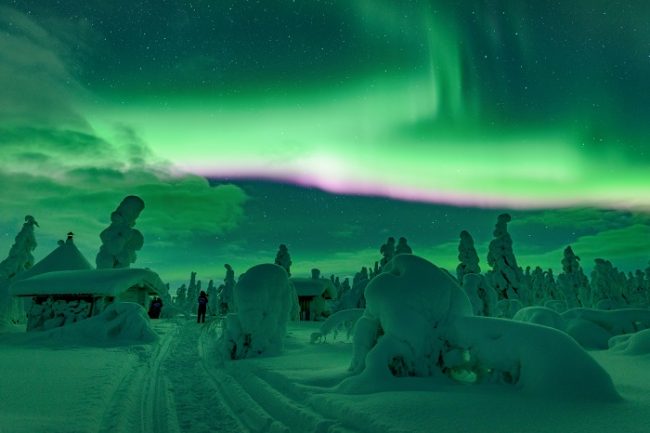 La Aurora Boreal en Enontekiö 