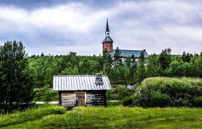 La iglesia de Utsjoki