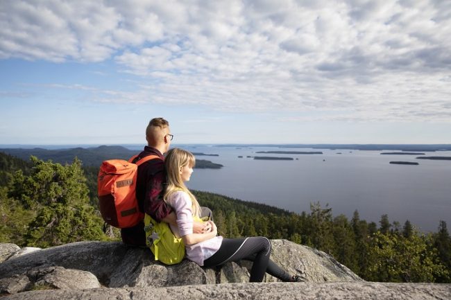 Las excursiones por el Parque Nacional de Koli siempre nos llevarán a lugares con excelentes vistas