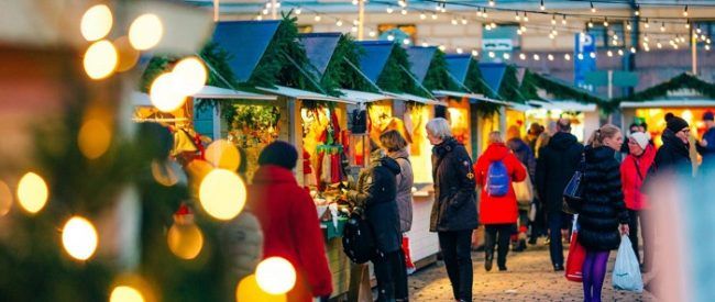 Mercado de Navidad de Helskinki 