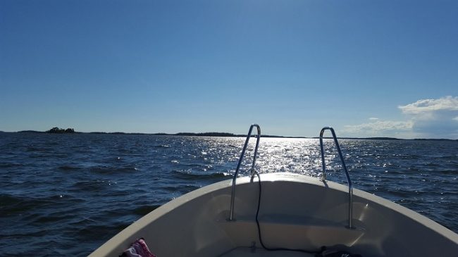 Navegando entre islas en el archipiélago de Porvoo 