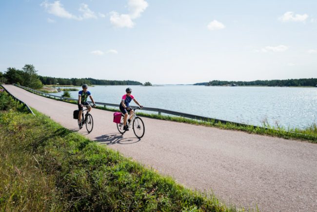 Recorriendo el archipiélago de Turku en bicicleta 