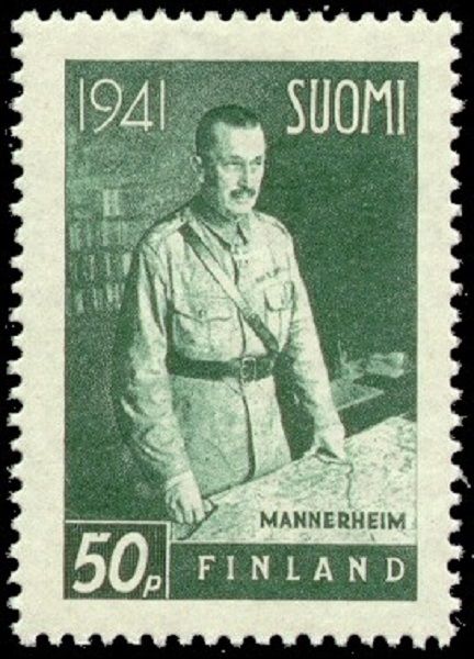 Sello de Mannerheim en 1941