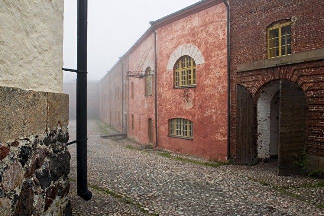 Casa en la fortaleza de Suomenlinna 