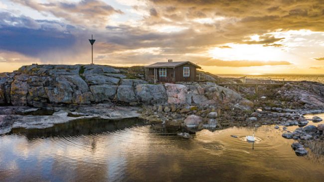 Una isla del archipiélago de Porvoo 