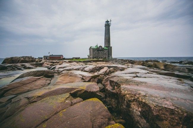 Uno de los faros del Parque Nacional del Archipielago de Turku 