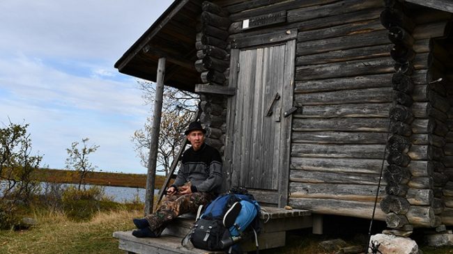 Uno de los refugios libres del Àrea Natural de Kaldoaivi 