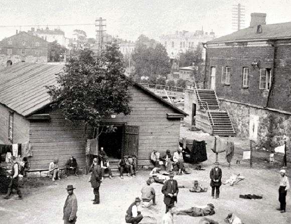 Campo de prisioneros de la Guerra Civil en Helsinki 