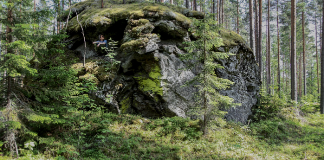 Las Rocas del Diablo en Finlandia