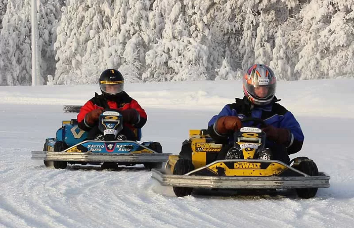 Siempre son emocionantes las carreras de karts